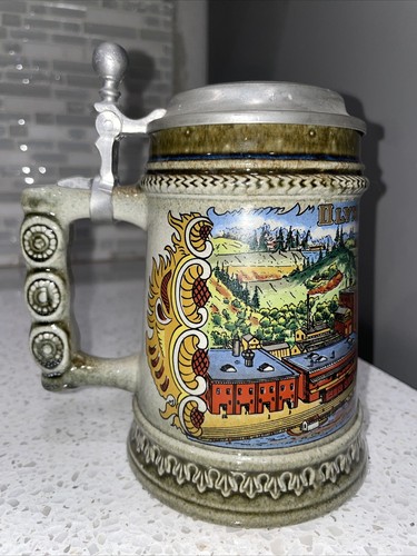 Olympia Brewing Co. Deckel Original Gerzit, Gerz 0,5 Liter Stein - Bild 8 von 9