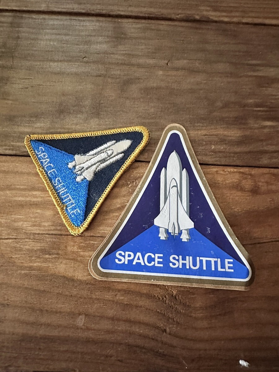 NASA Space Shuttle - Triangular 3” Patch & Sticker | eBay