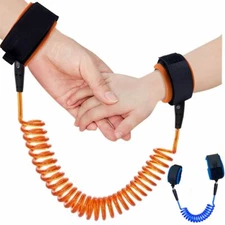 Anti Lost Wrist Link Kids Safety Wrist Leash Child Safety Walking Harness 2 Pack