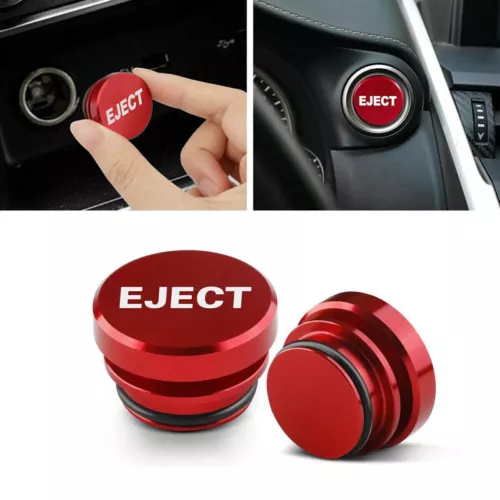 1P Universal Rojo Botón EYECCIÓN Coche Encendedor Cubierta Coche Piezas Accesorios - Imagen 4 de 12