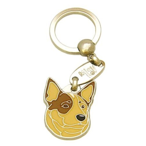 Dog name ID Tag, Australian cattle dog, Personalized, Engraved, Handmade, Charm - Picture 5 of 12
