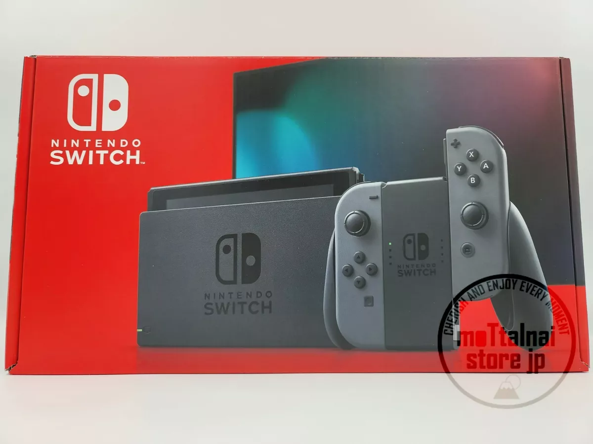 Nintendo Switch HAD-S-KAAAA GRAY Joy-Con L/R Game Set Present NEW FROM JAPAN