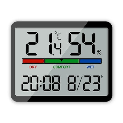 Hängendes Wand Elektronische Uhr Elektronische Uhr Batteriebetrieben LCD
