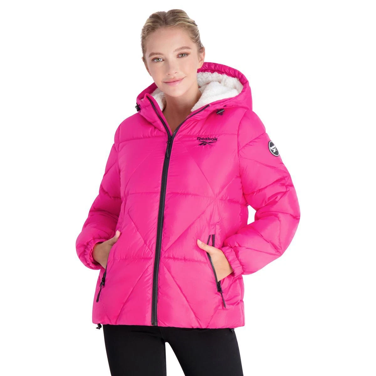 Sherpa lined womens winter coat new arrivals