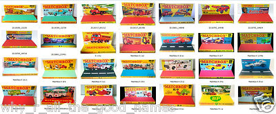 Various Custom Display for LESNEY MATCHBOX Battle Speed KING SIZE Die-Cast Model