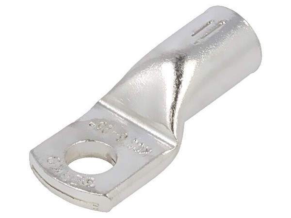 2X KCS_6-25/1 Kabelschuh: Rohrkabelschuh M6 25Mm2 Klemmverbindung Verzinnt Erko-image