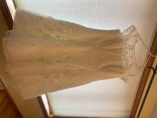 Plus size ivory wedding dress