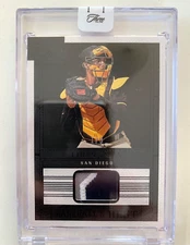 2024 Panini Three & Two patch ETHAN SALAS #ed 1/6! San Diego Padres