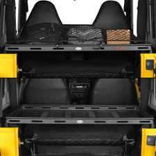 Rear Cargo Rack Basket Interior Storage Carrier Fit 1997-2006 Jeep Wrangler TJ