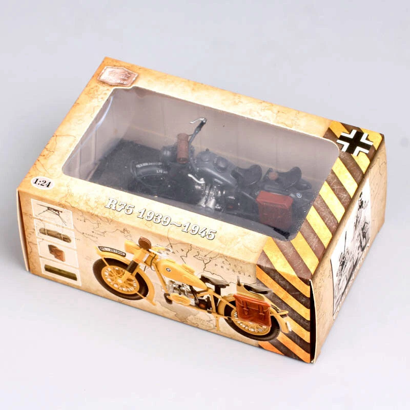 1/24 Scale WW2 BMW R75 Military Motorcycle Toy Bike Model War Scenes Accessories - image 2 of 4