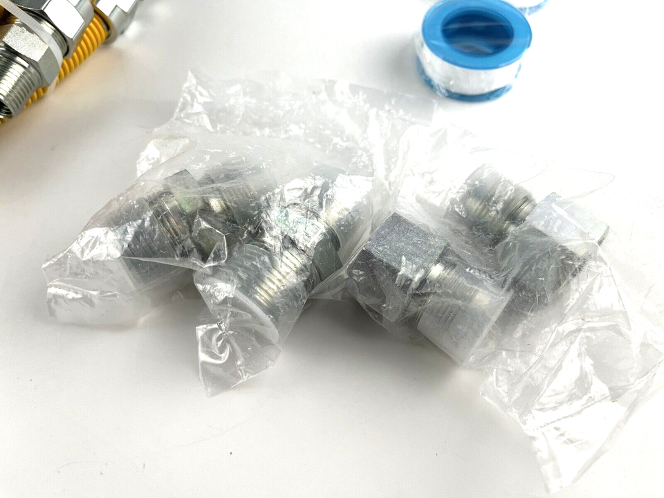 72" Gas Range Line/Appliance 3/4 Flex. Gas Line Hose For Stove W