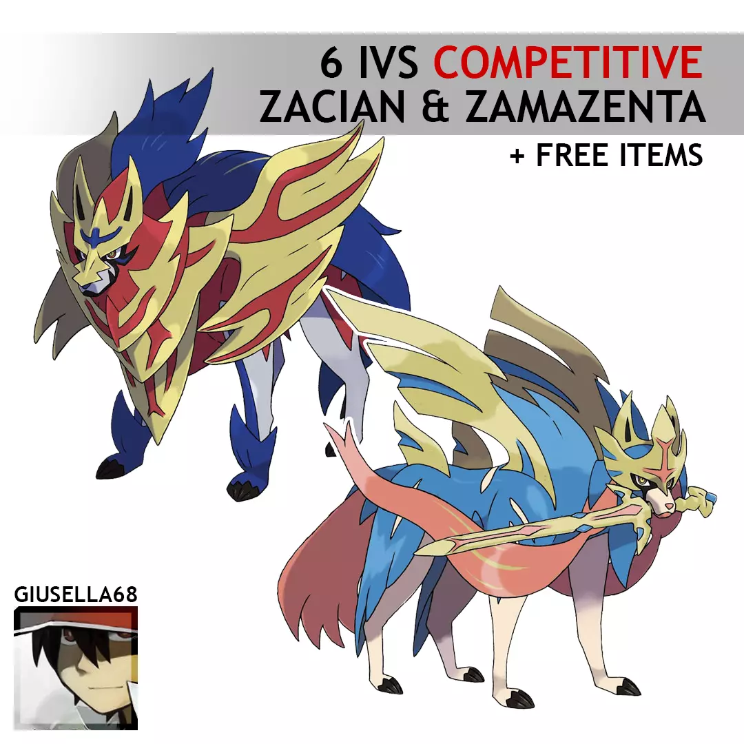 NEW ITEMS* Zacian Crowned Sword & Zamazenta Crowned Shield in