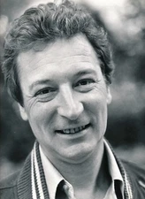 photo Sébastien Japrisot (1931-2003) writer silver print period c. 1980