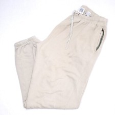 Vintage 90's GAP Mens Large Sweatpants USA MADE Joggers Distressed Oatmeal YZY