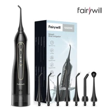 Fairywill Water Flosser Dental Oral Irrigator Water Flosser Teeth Cleaner Travel