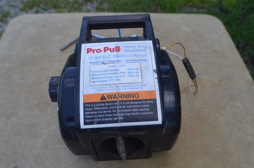 Pro Pull Heavy Duty Doubleline 12 Volt DC Electrical Winch Model 1-9700