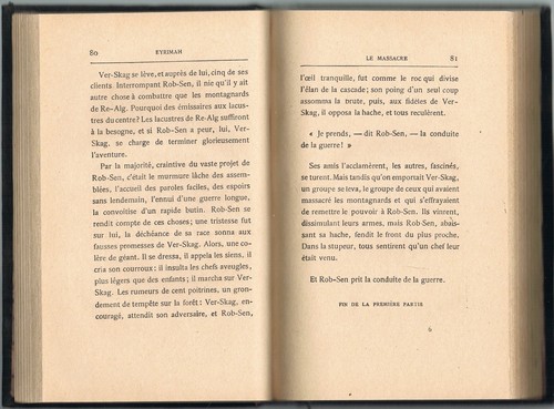 EYRIMAH von J.-H. ROSNY Prähistorischer See Sciences Fiction PLON Edition 1928 - Bild 6 von 12