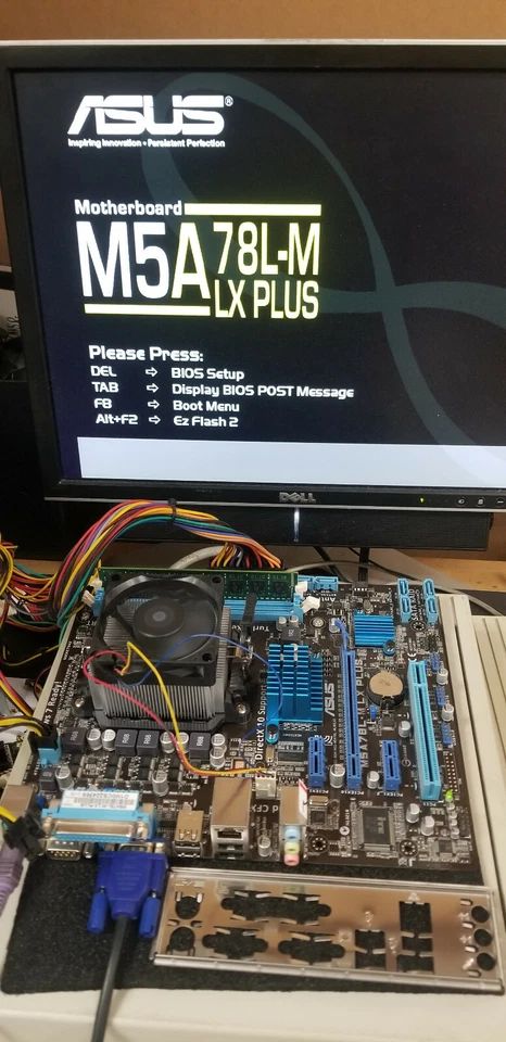 ASUS M5A78L-M AM3 GAMING MOTHERBOARD, AMD Phenom II 965 3.4GHz 4GB RAM CPU #MBD1 - Image 2 of 4