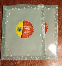 (2) Packs of Teaching Tree Computer Paper 84 Piezes Total