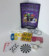 Magic Tricks Bundle Job Lot With Instruction Booklet