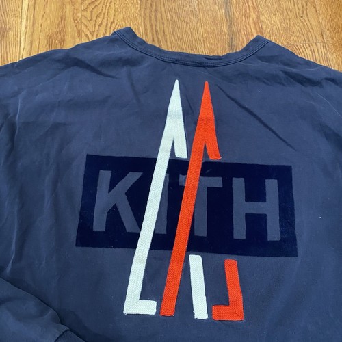 KITH × MONCLER L/S Tee Navy 2 Sided Size L AUTHENTIC - Bild 3 von 10