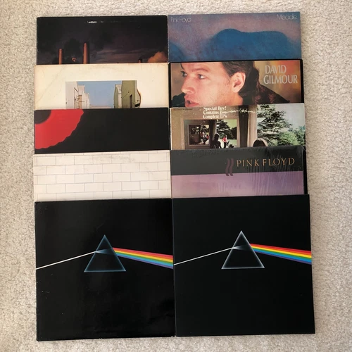 LOT OF  10 ALBUM ( 12 LP )   PINK FLOYD  ( ORIGINAL )