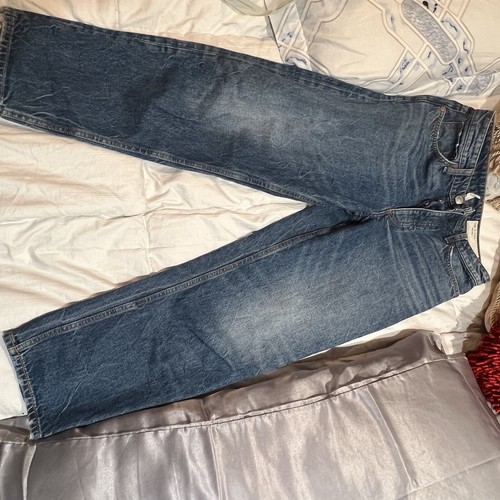 Rag & Bone Jeans Womens 26 Light Blue High Rise Straight Button Fly - Picture 6 of 7