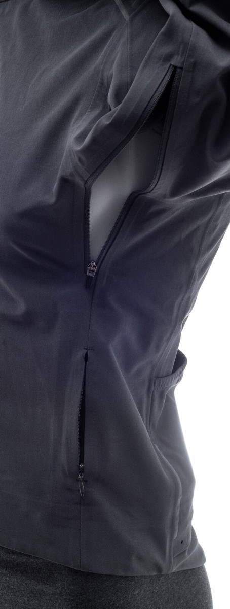 Rapha The Rain Gang Jacket Men SMALL Grey Road Gravel
