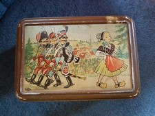 ANCIENNE BOÎTE "LES VIEILLES CHANSONS DE FRANCE " CHOCOLATS POULAIN COLLECTION