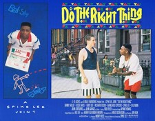 DO THE RIGHT THING Original Lobby Card 5 Danny Aiello Ossie Davis Spike Lee