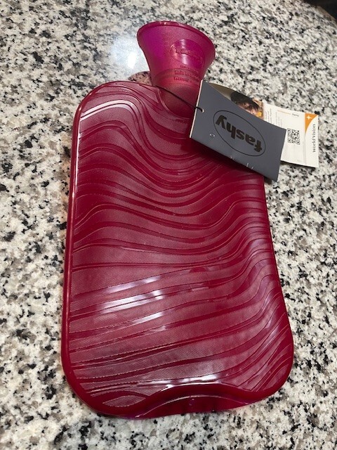 Fashy Hot Water Bottle, The Wave, for Pain or Warmth - New
