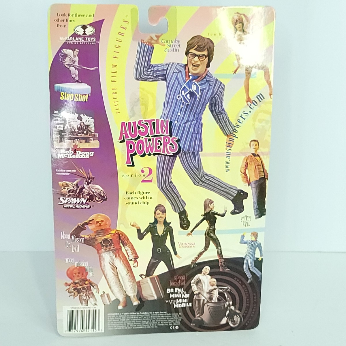 McFarlane Austin Powers Agent Vanessa Kensington Elizabeth Hurley