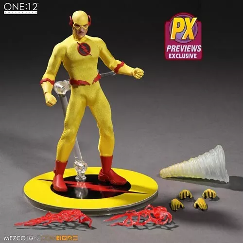 The One:12 Collective Dc The Reverse Flash Figure PX Exclusive Mezco