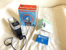 VINTAGE NATIONAL PE-300 ELEKTRONISCHES BLITZGERÄT ZUBEHÖR VERPACKT, DIFFUSOR & HANDBUCH