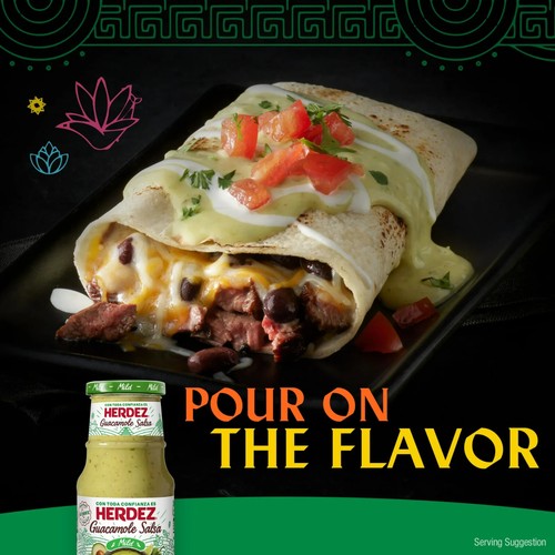 HERDEZ Guacamole Salsa mild, 3er Pack - Größe 15,7 Unzen Gläser, Glutenfrei - Bild 6 von 24