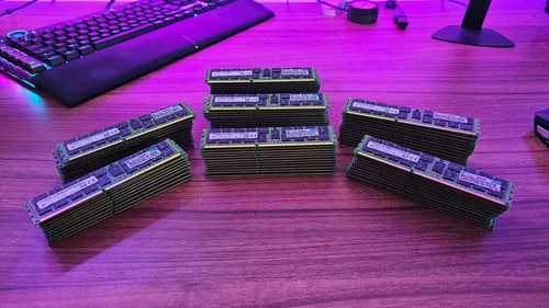 Barrettes de RAM Serveur ECC Micron 16Go 2Rx4 PC3L 12800R-11-13-E2