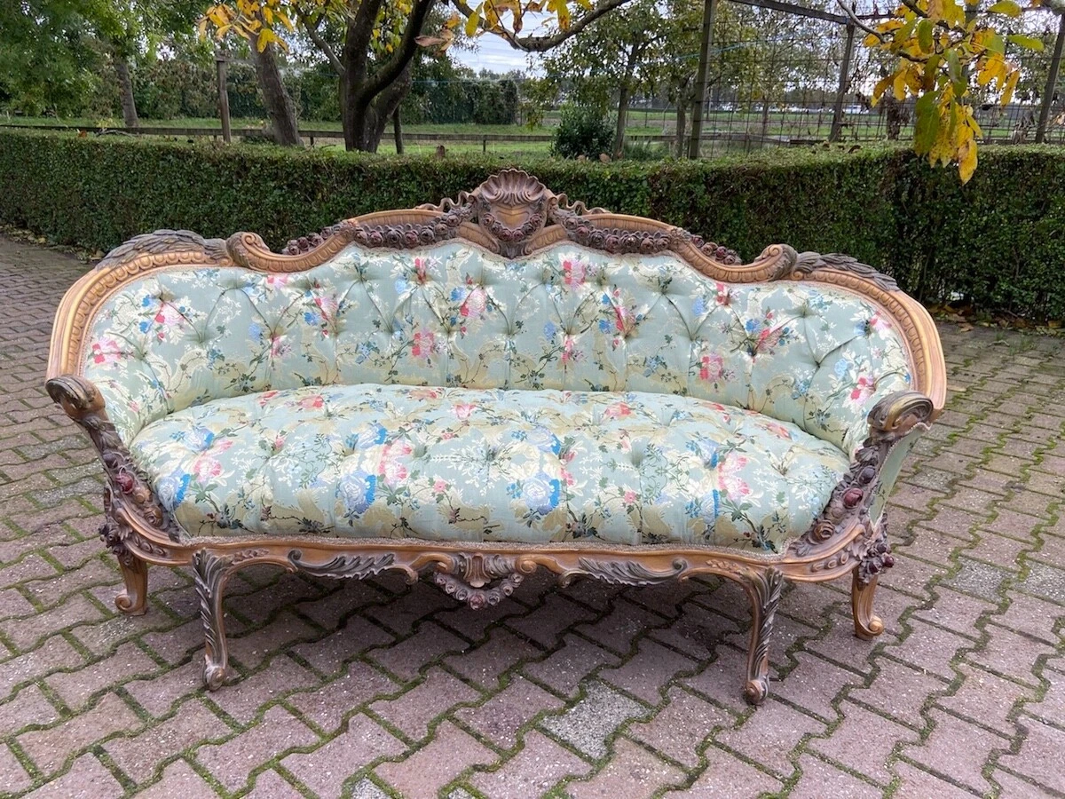 Ebay settees and chairs hot sale
