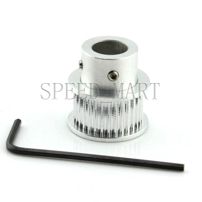 GT2 Aluminum Timing Belt Pulleys 32 Teeth 10mm Bore 11mm Width for 3D Printer