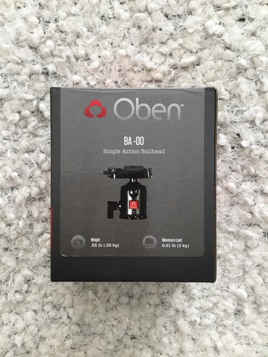 Geared Head Oben Tripod Heads Oben Tripod Ball Head BA-00 Single