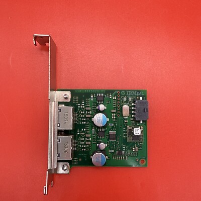 IBM 98Y6986 98Y5928 2 Port Full Height PCI-e RJ45 Network Adapter Wired For IBM
