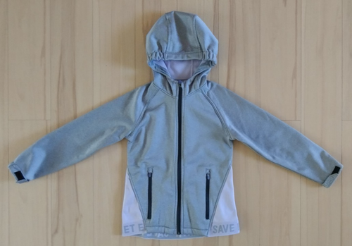 Softshell Jacke in Größe 134, Farbe GRAU-ROSA, ACTIVE TOUCH KIDS 100% Polyester