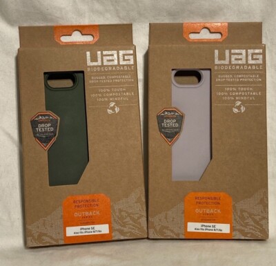 UAG Outback Series Biodegradable iPhone SE / 8 / 7 / 6s Cell Phone Case.  1 pc. 