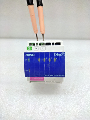Clipsal L5504AMP C-Bus 4 Channel Analogue Output Unit, 0 10VDC, Used