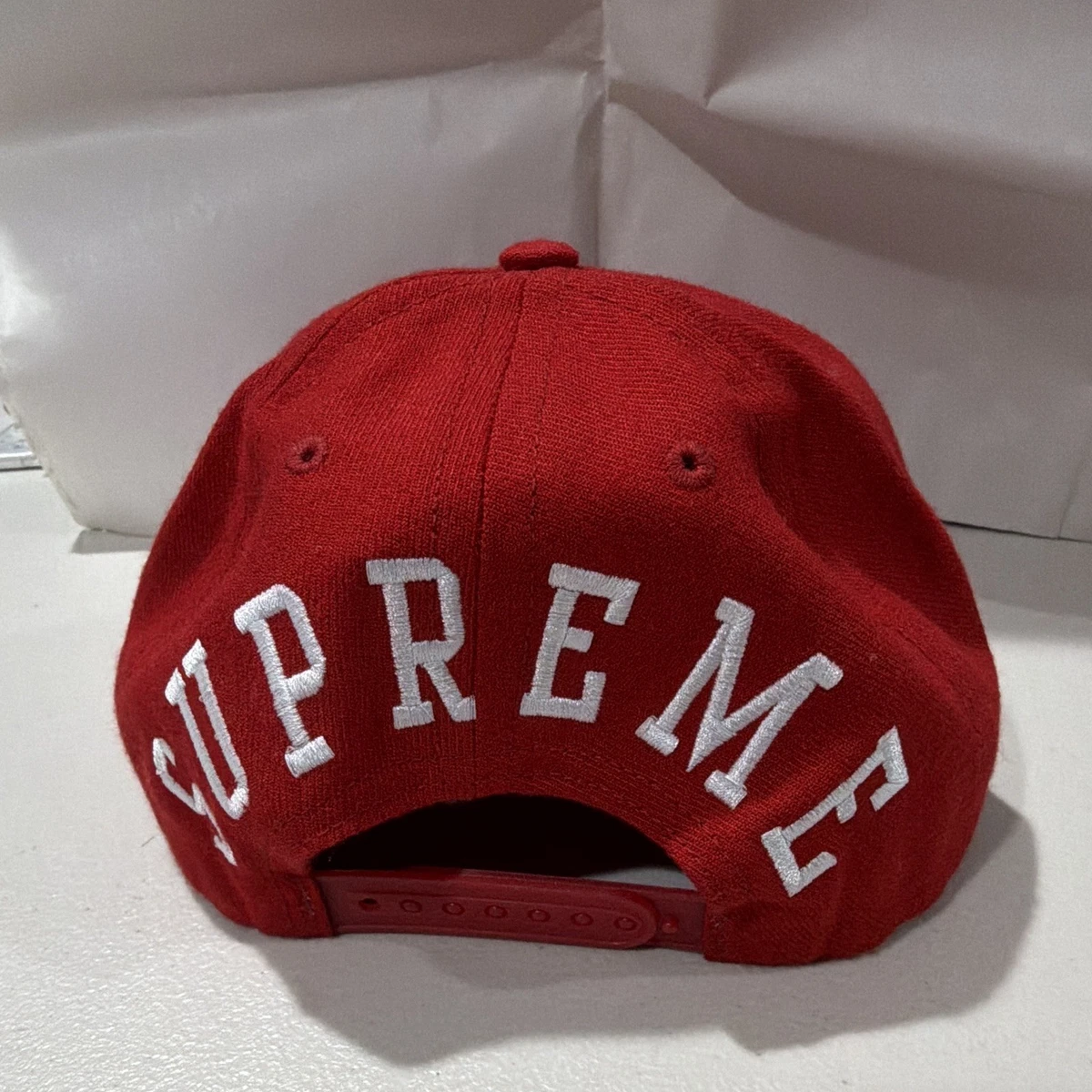 Supreme Red Hats for Men for sale | eBay