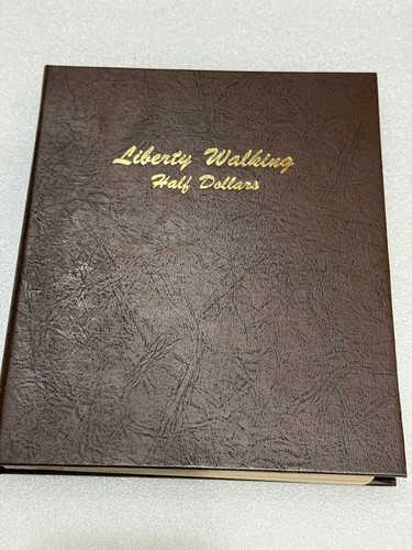 Dansco Coin Album 7160 ~ Liberty Walking Half Dollars  ~ Pristine w/ 4 Pages