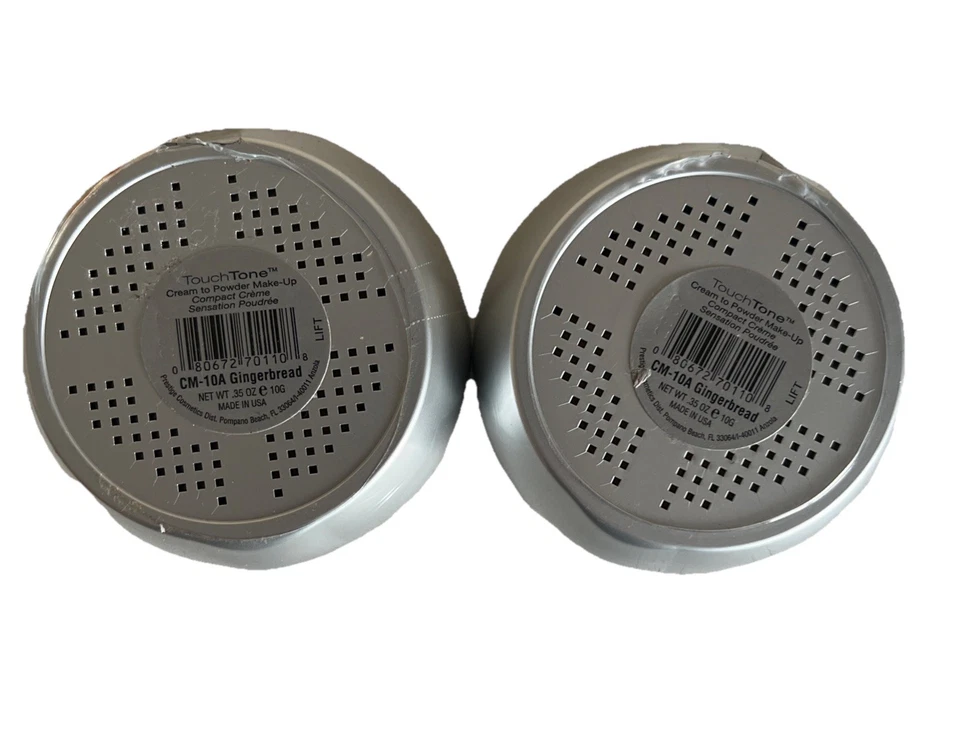 Prestige Creme to Powder Touchtone Foundation CM-10A Gingerbread Lot Of 2 - Image 2 of 2