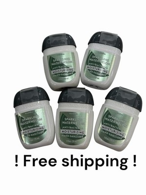 5 moisturizing  Sparkling watermelon    pocketbac hand sanitizers from BBW