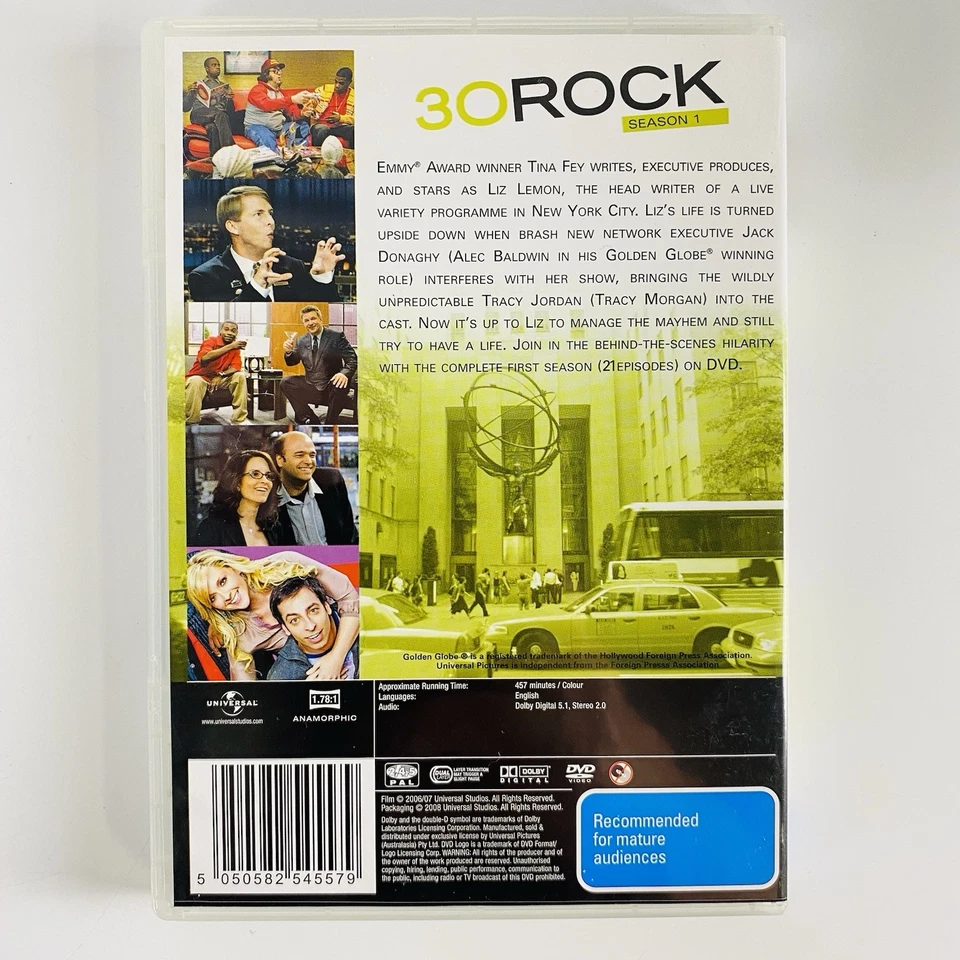 30 Rock : Seasons 1-7 (DVD, 2013). Seasons 4 & 7 NEW. Region 4. FREE Postage. - image 3 of 4