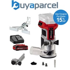 Einhell Professional 18V Brushless Palm Router Trimmer PXC TP-ET 18 Li + 4AH Kit