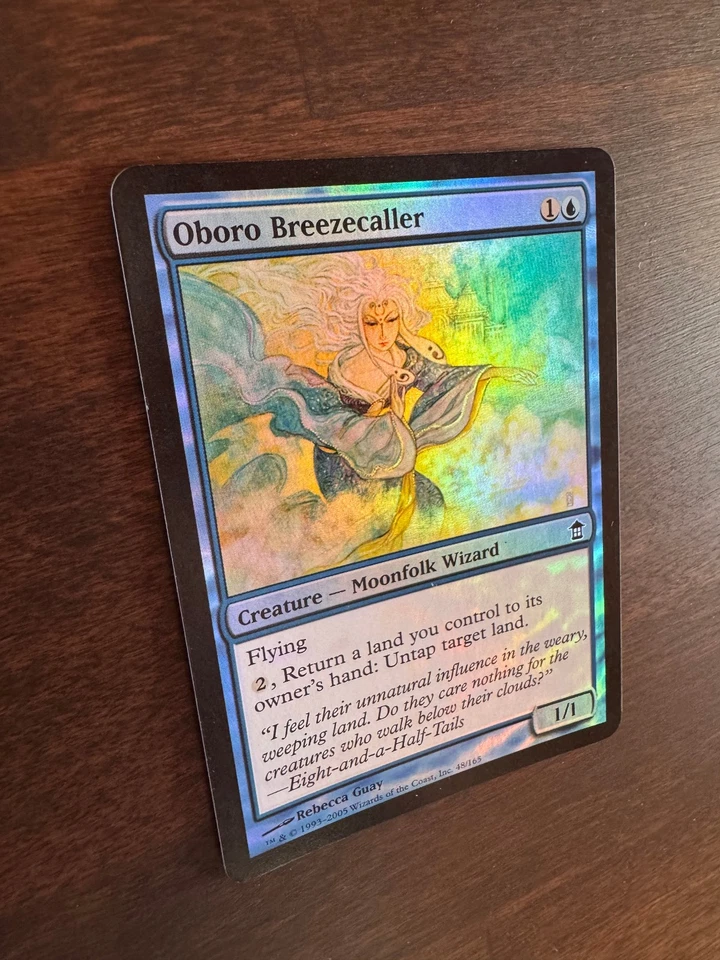 Oboro Breezecaller - Foil LP Saviors of Kamigawa MTG - Image 3 of 4
